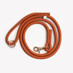 Terracotta Braided Rope Leash