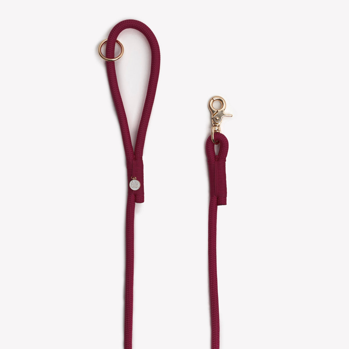 Bordeaux Braided Rope Leash