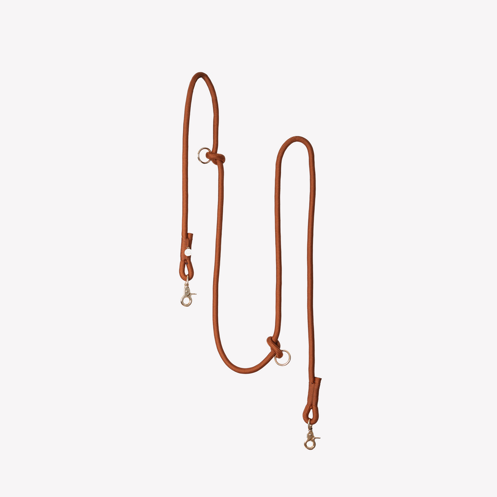 Clay Hands Free Braided Leash