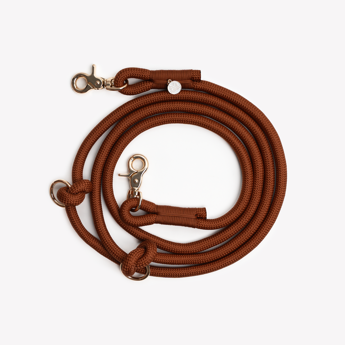 Clay Hands Free Braided Leash