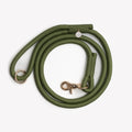 Green Braided Rope Leash