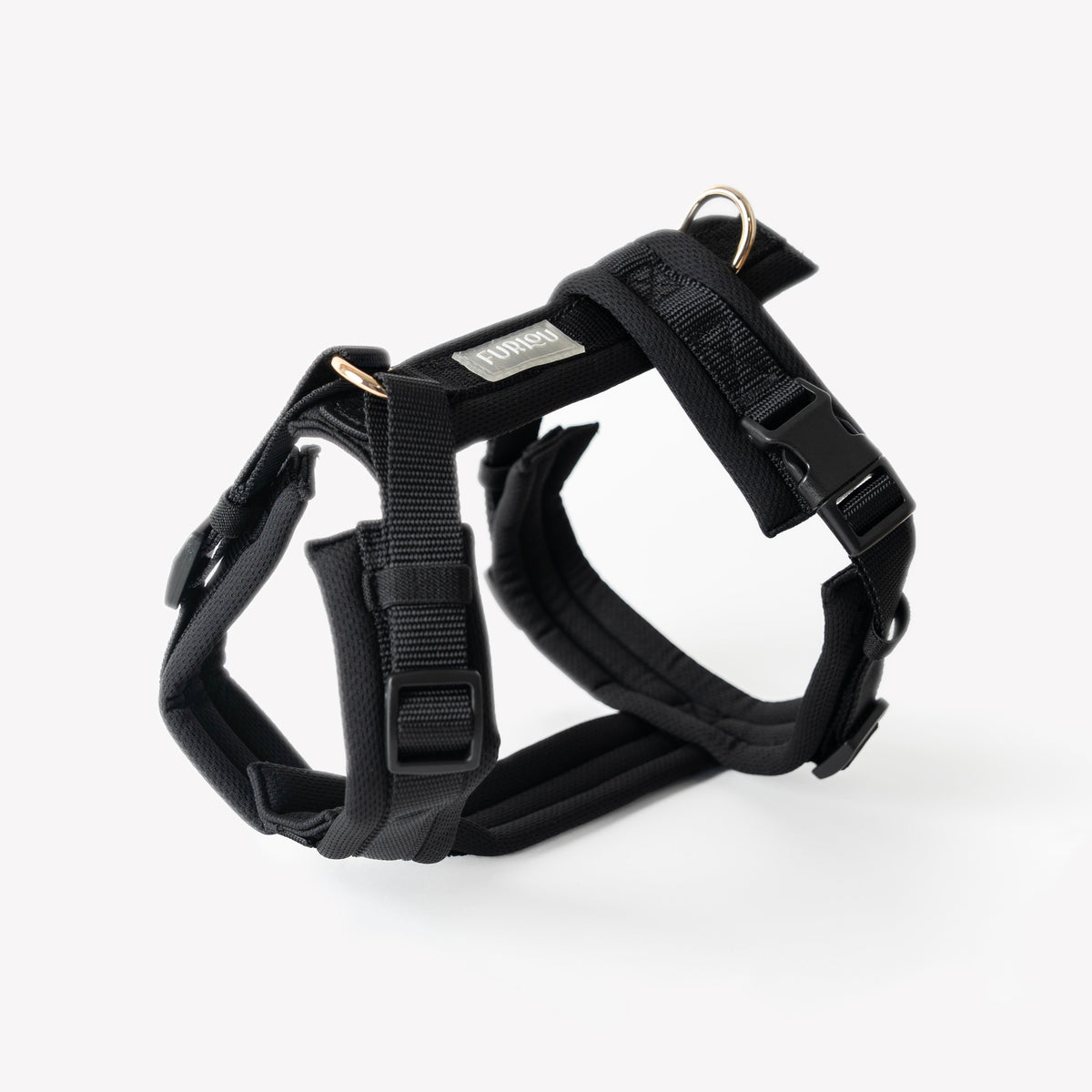 Black Comfort Dog Harness