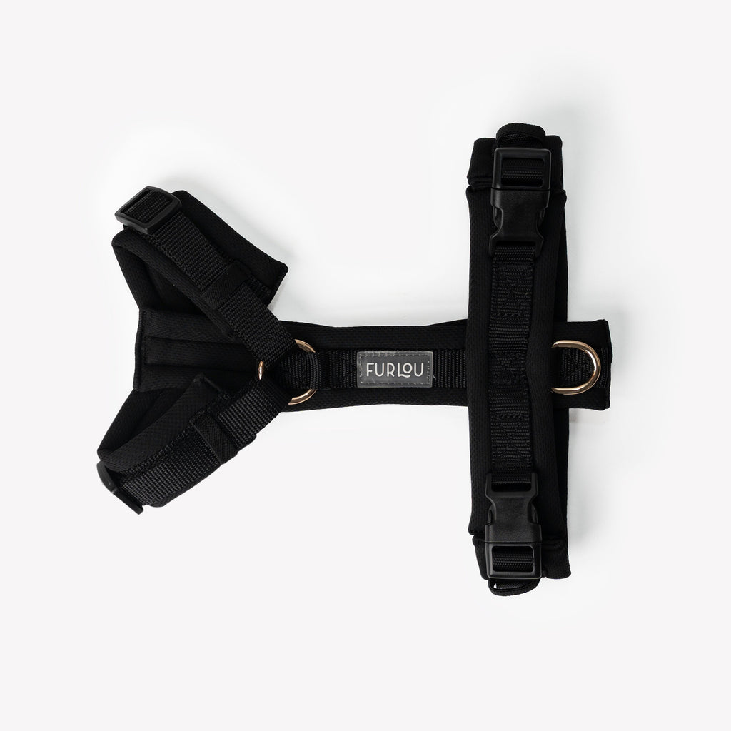 Black Comfort Dog Harness