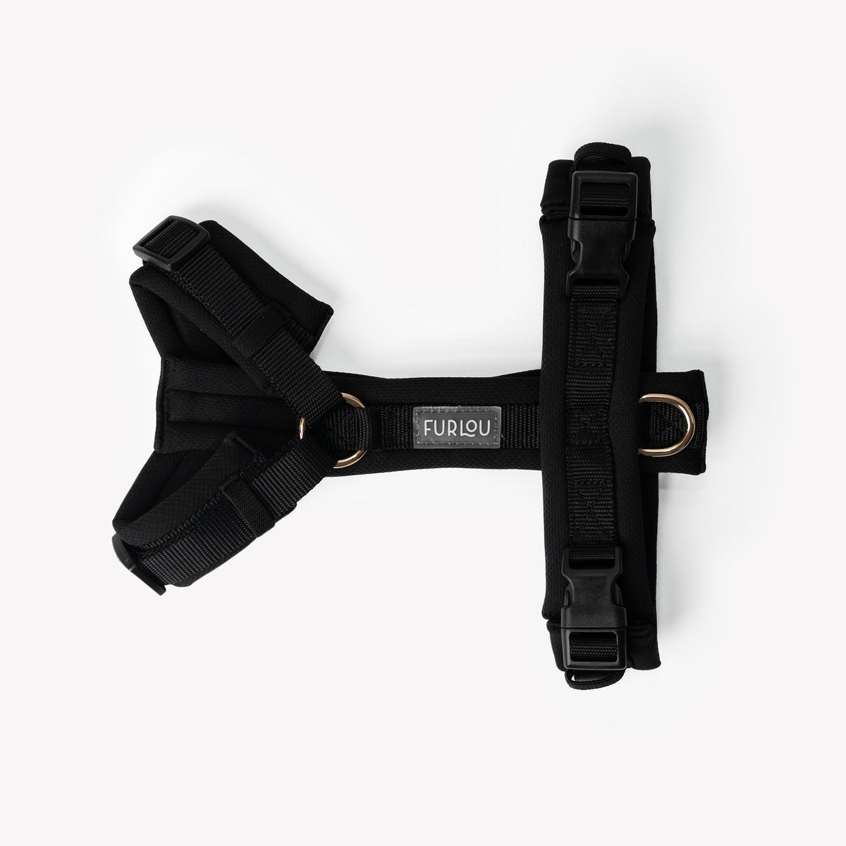 Black Comfort Dog Harness
