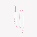 Pink Hands Free Braided Leash