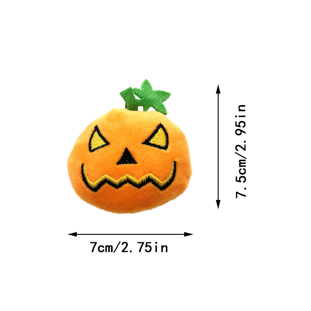 Pumpkin Ghost Cat Toy