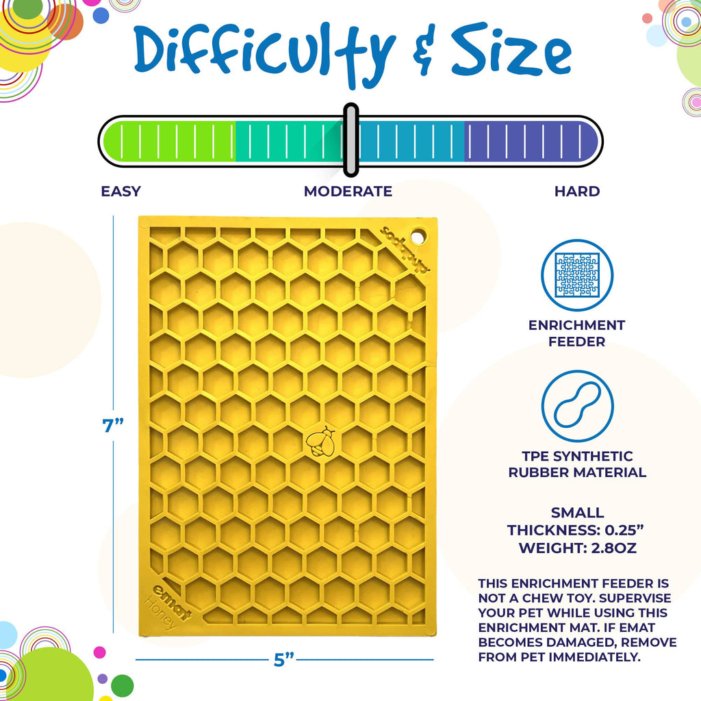 Honeycomb Enrichment Lick Mat