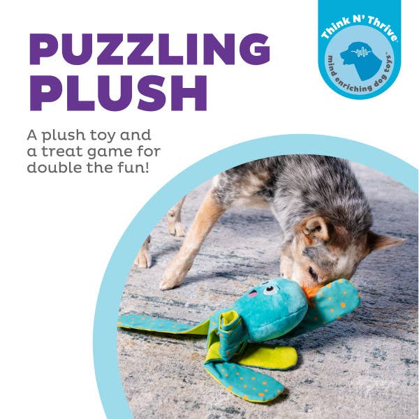 Nina Ottosson Silly Legz Octopus Interactive Dog Puzzle Toy