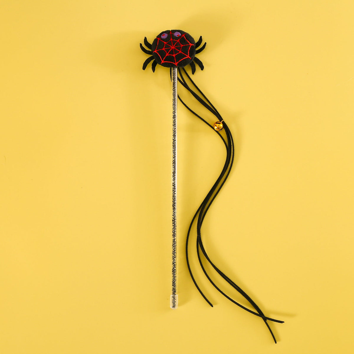 Spider, Pumpkin & Bat Cat Teaser Wand