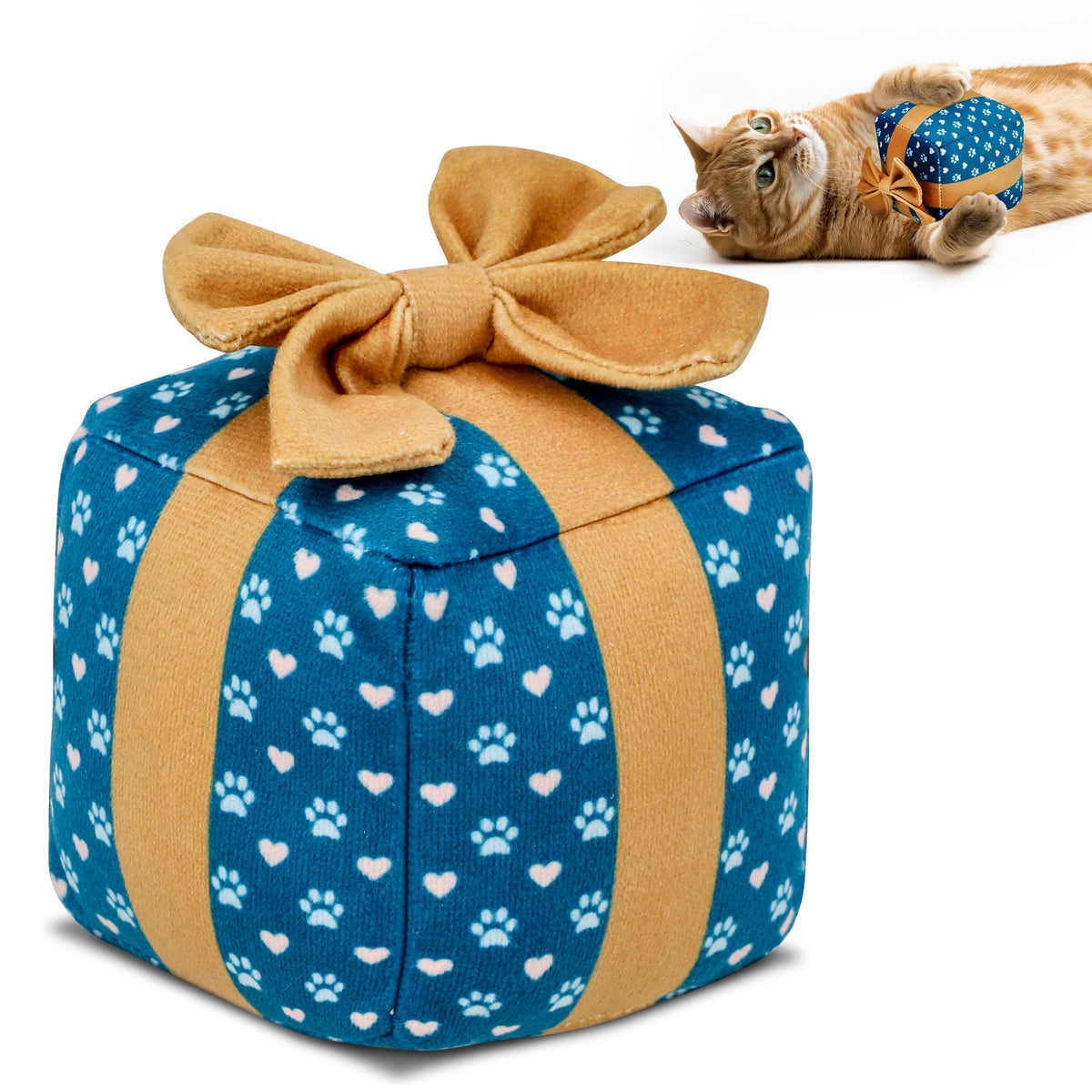 Gift Box Catnip Cat Toy