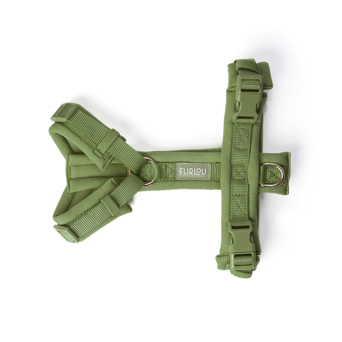 Green Comfort Dog Harness