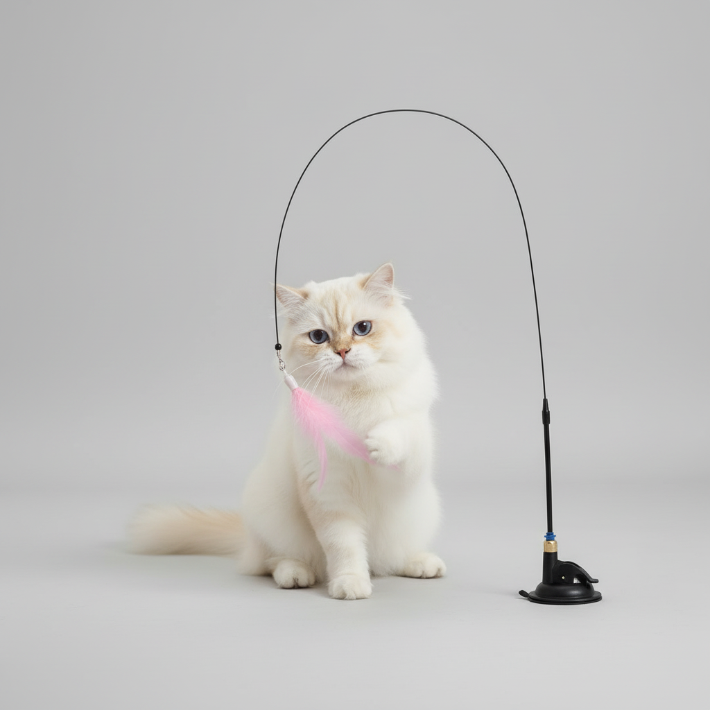 Feather Wand Cat Teaser