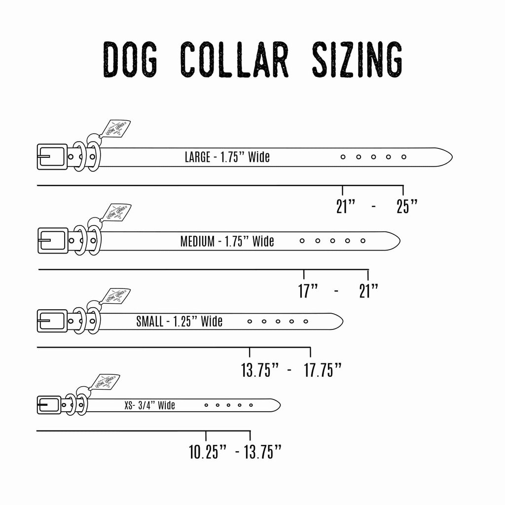 Full-Grain Leather Dog Collar