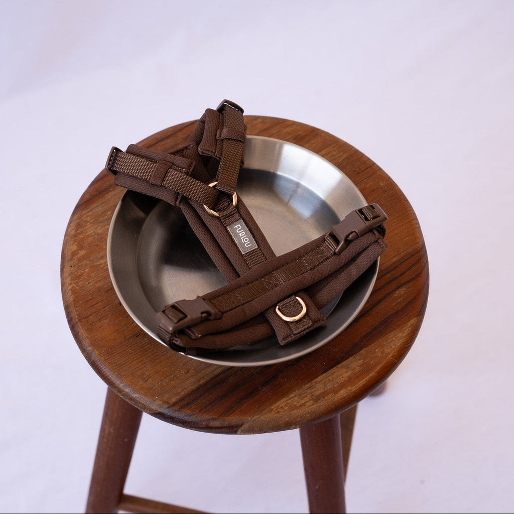 Brown Comfort Dog Harness