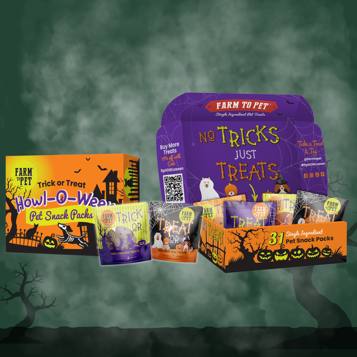 Halloween Snack Pack Treat Box