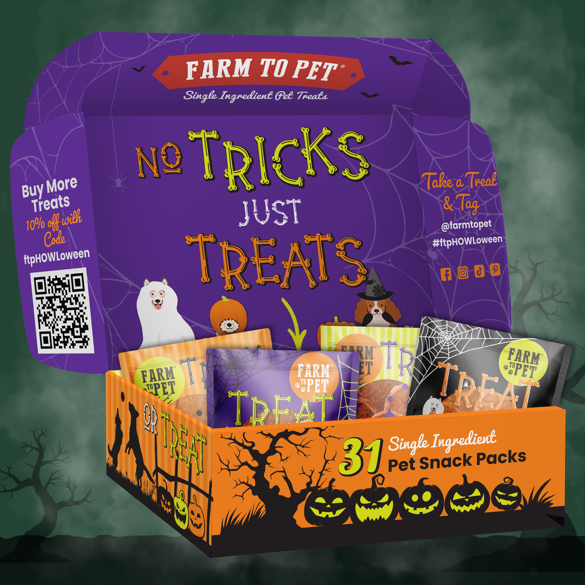 Halloween Snack Pack Treat Box
