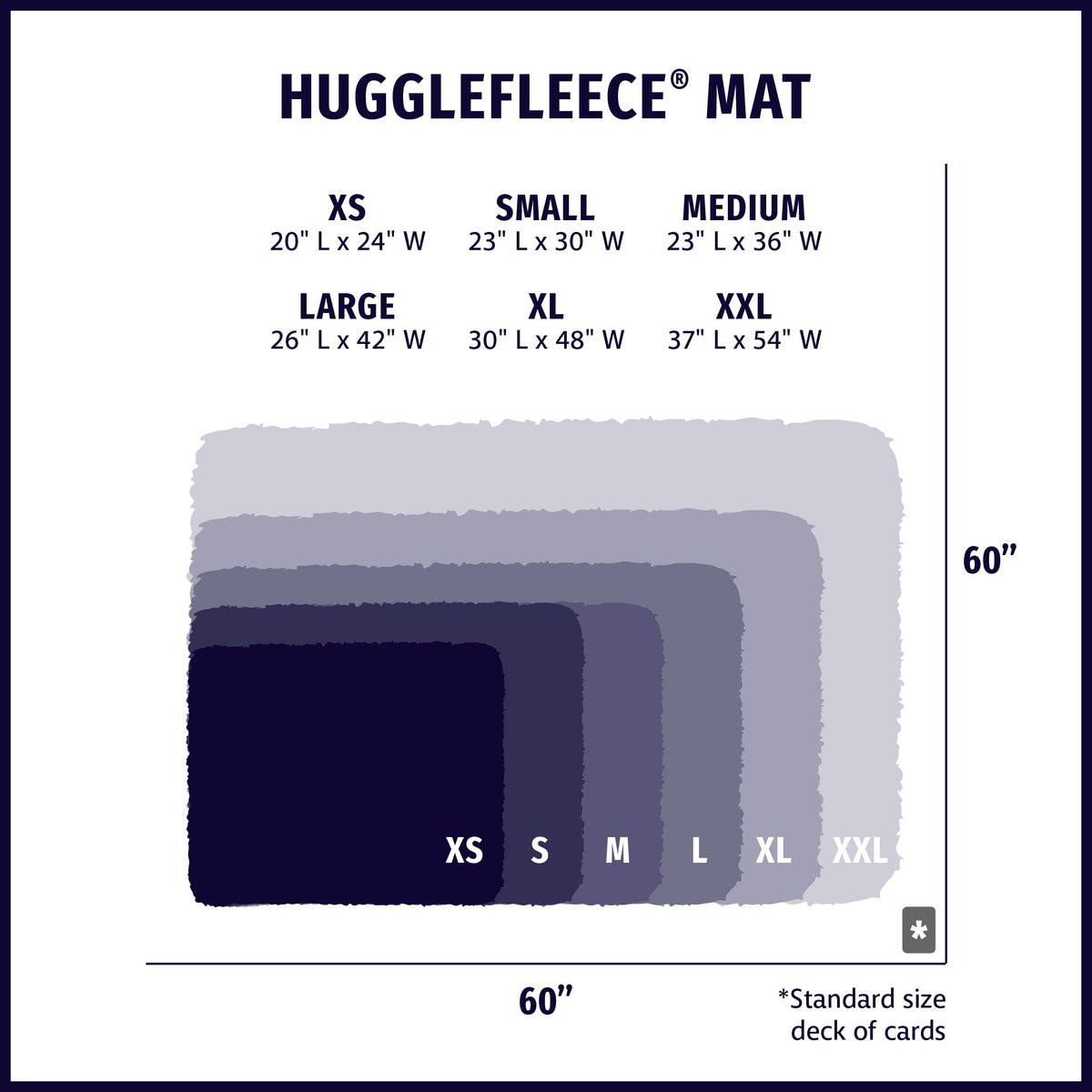 HuggleFleece Mat Bed