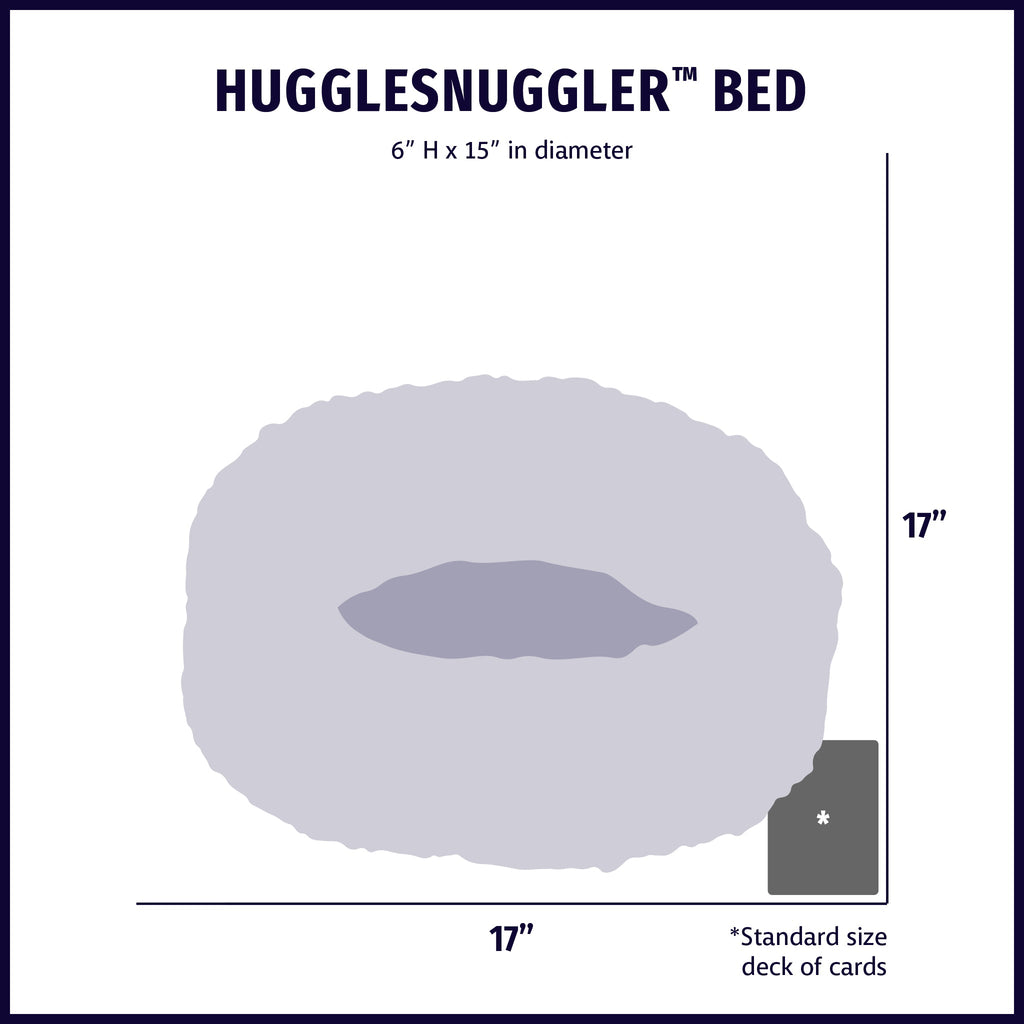 HuggleSnuggler Fleece Bed