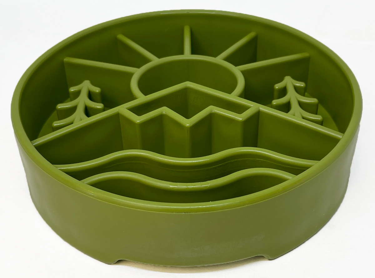 Great Outdoors Slow Feeder Enrichment Bowl