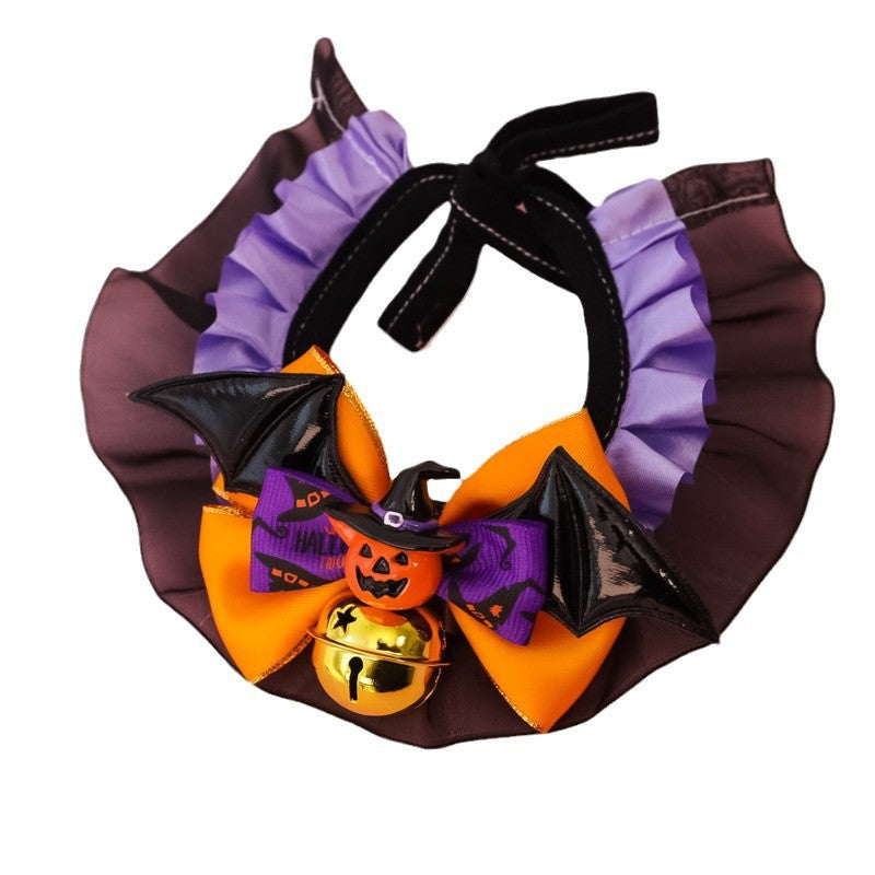 Bat Wing Ruffle Collar