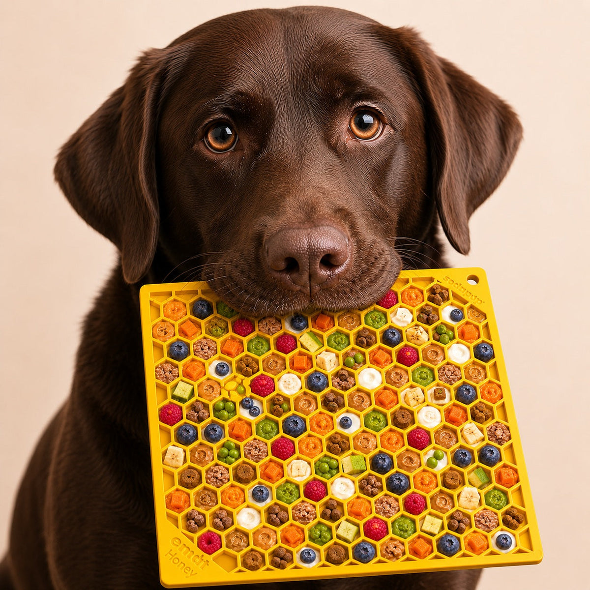 Honeycomb Enrichment Lick Mat
