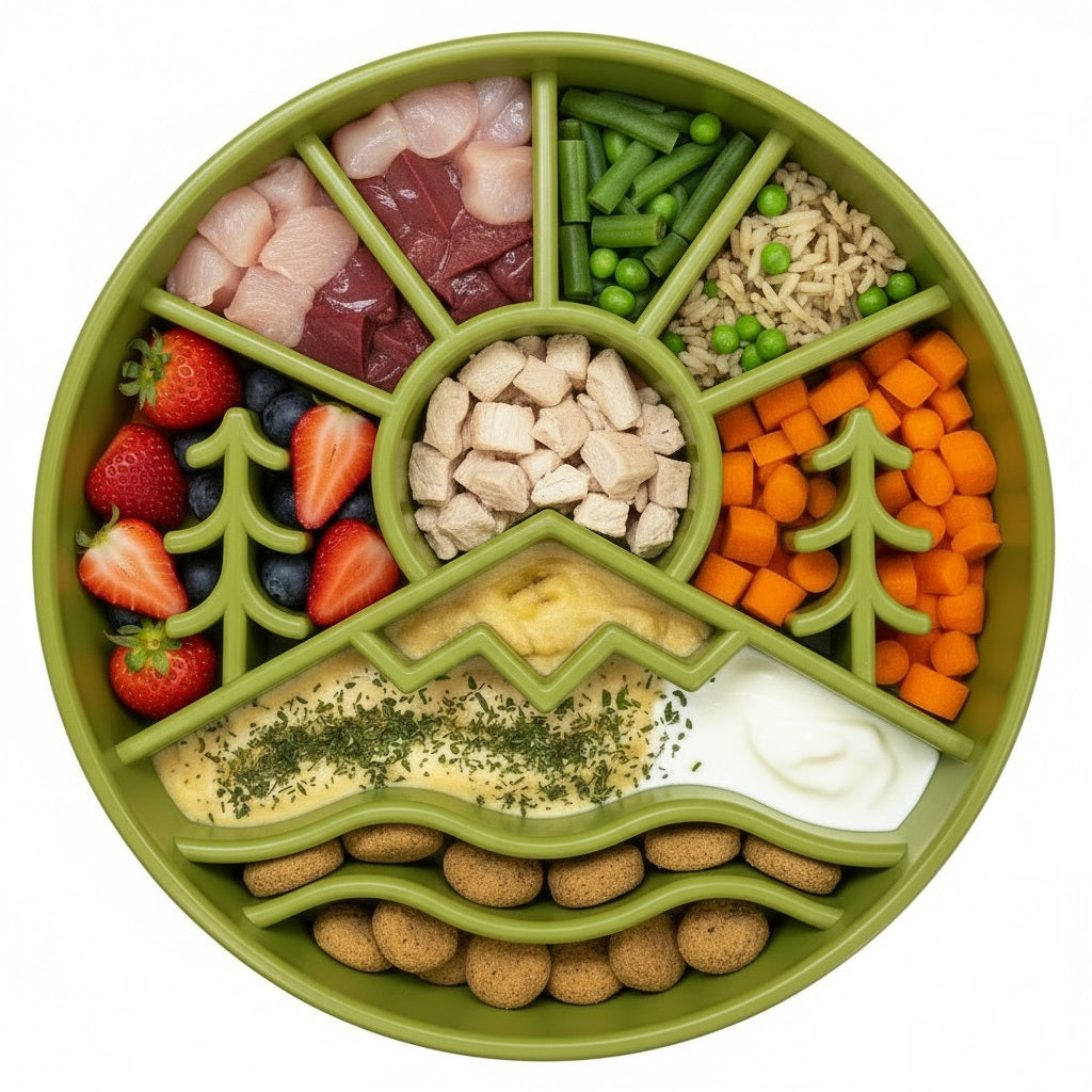 Great Outdoors Slow Feeder Enrichment Bowl