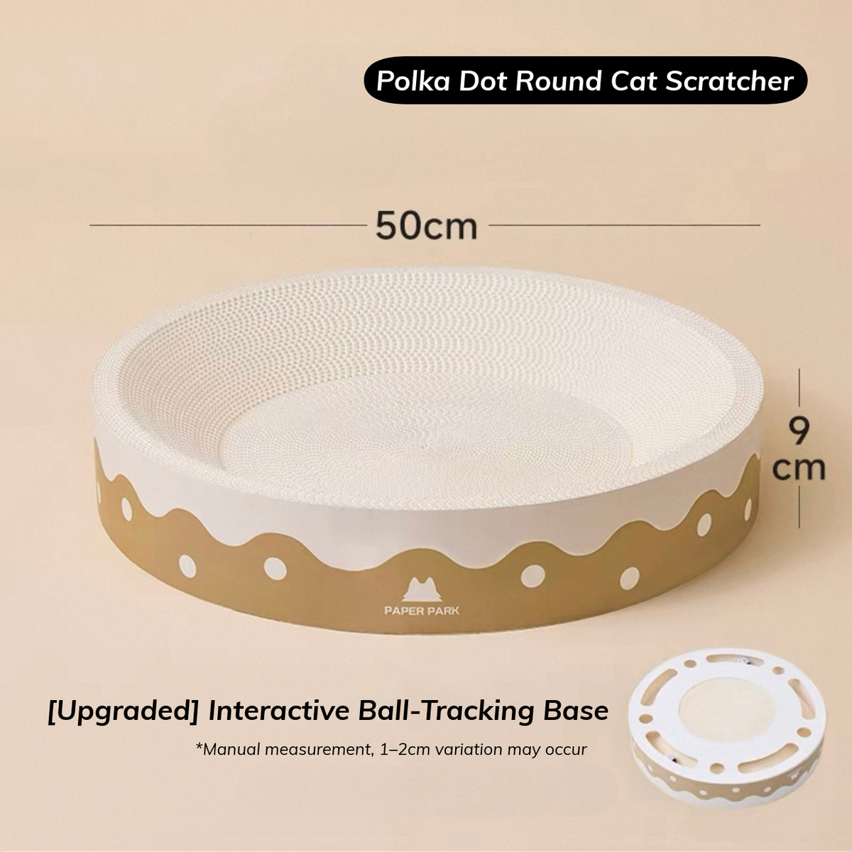 Paper Park Double-Sided Cat Scratcher