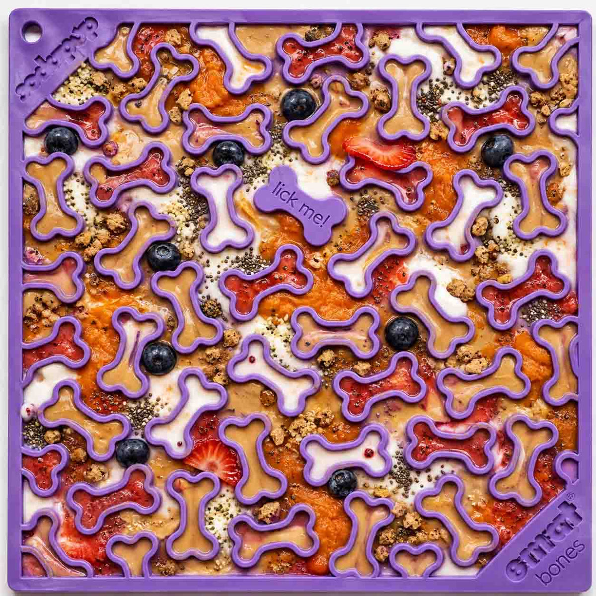 Bones Enrichment Lick Mat
