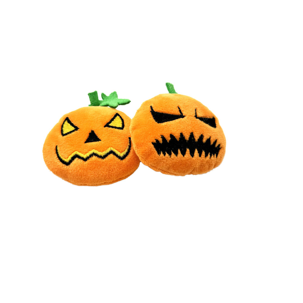 Pumpkin Ghost Cat Toy