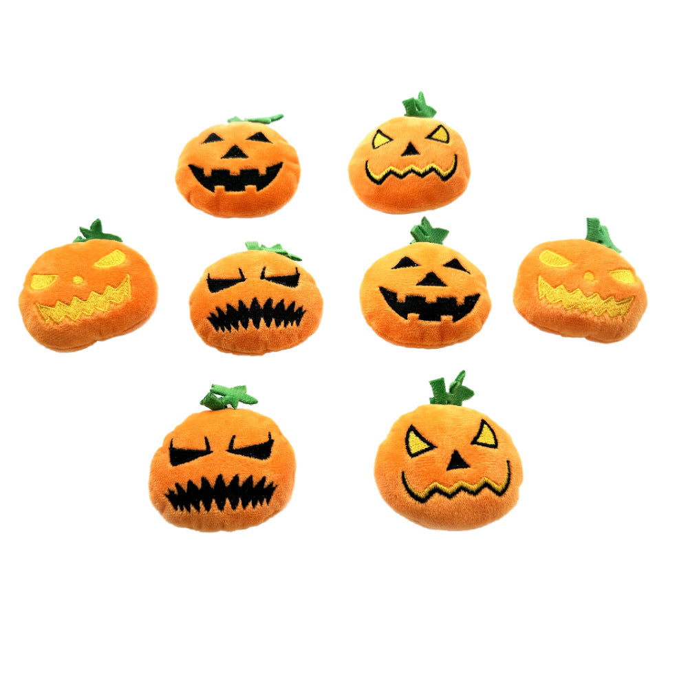 Pumpkin Ghost Cat Toy