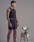Olive Green Hands-Free Running Dog Leash