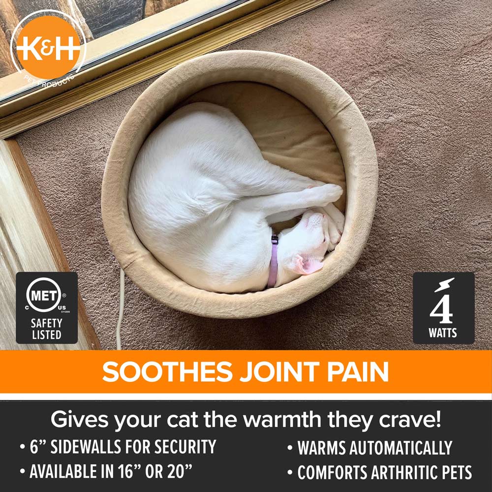 Thermo-Kitty Heated Cat Bed
