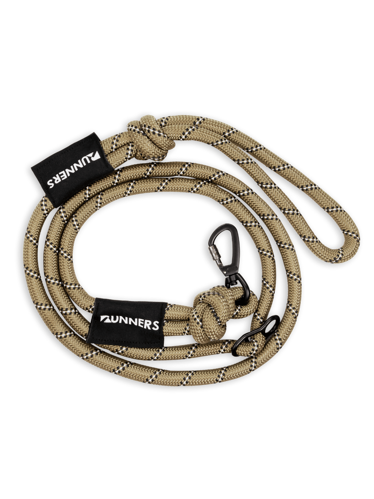 Olive Green Hands-Free Running Dog Leash